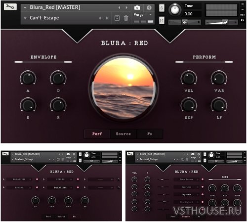 Sound Aesthetics Sampling - Blura Red V1.0 (KONTAKT)