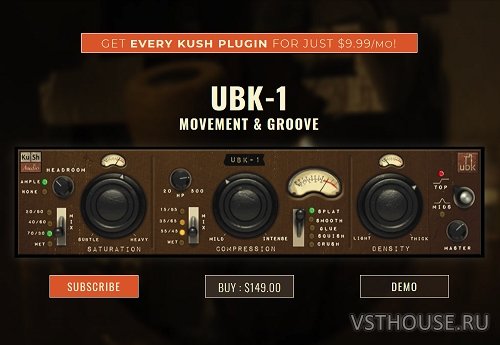 Kush Audio - UBK-1 v1.2.6 VST, AAX x86 x64