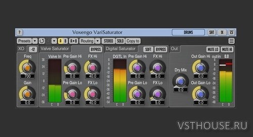 Voxengo - VariSaturator v1.12 VST, VST3, AAX, AU WiN.OSX x86 x64 R2R