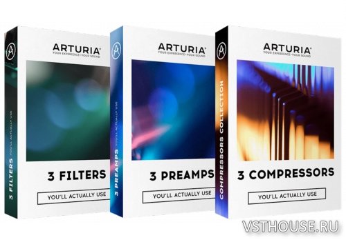 Arturia - Software Effects Plugins 3x3 3.2019 VST, VST3, AAX x32 x64