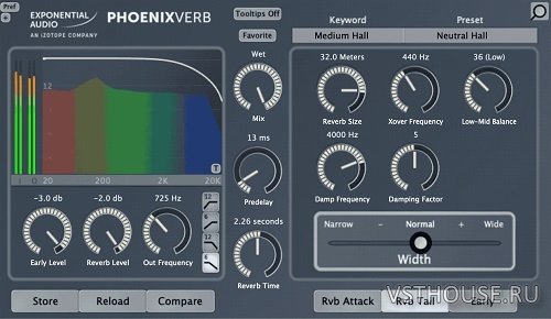 Exponential Audio - PhoenixVerb v6.0.0 VST, VST3, AAX (MODiFiED) x64