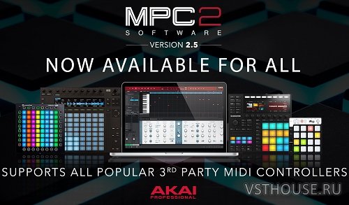 AKAI Professional - MPC Software 1.9.6 EXPENTION (x64) [ENG] Full Version
