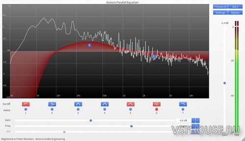 Sonoris - Parallel Equalizer 1.0.4.0 VST, VST3, RTAS, AAX, AU WIN.OSX
