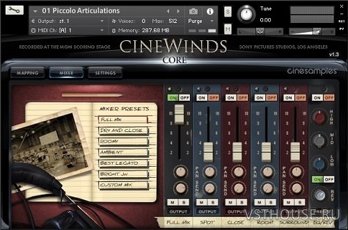 Cinesamples - CineWinds CORE v1.3.1a (KONTAKT)