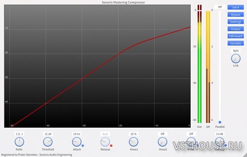 Sonoris - Mastering Compressor 1.0.2.1 VST, VST3, RTAS, AAX, AU WIN.OS