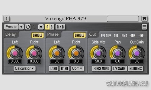 Voxengo - PHA-979 2.7 VST, VST3, AAX, AU WIN.OSX x86 x64