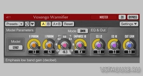 Voxengo - Warmifier 2.3 VST, VST3, AAX, AU WIN.OSX x86 x64