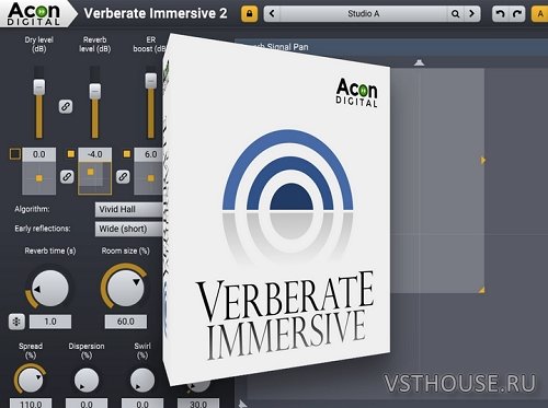Acon Digital - Verberate Immersive v2.0.2 AU, VST, VST3, AAX WiN.OSX
