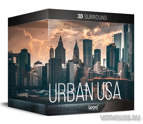 Boom Library - Urban USA 3D Stereo Edition (WAV)