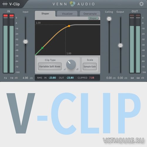 Venn Audio - V-Clip v1.0.02 VST, VST3, AAX x64 NO INSTALL