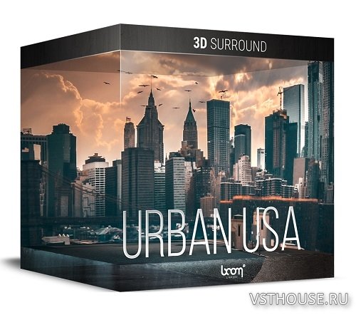 Boom Library - Urban USA 3D Surround Edition (WAV)