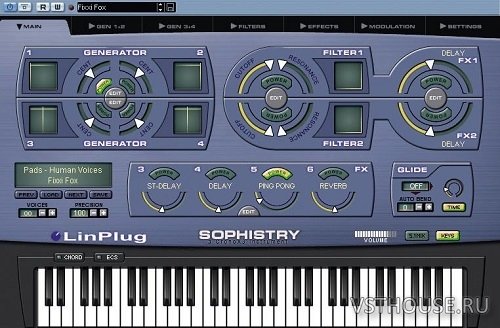 Linplug - Sophistry Ambient Synthesizer 3.0.8 VSTi x86