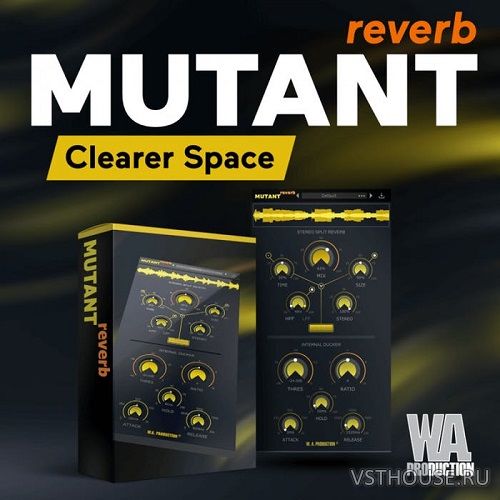 W. A Production - Mutant Reverb v1.0.1 VST, VST3, AAX, AU WIN.MAC x86