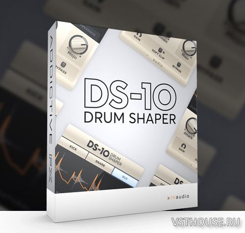 XLN Audio - DS-10 Drum Shaper v1.0.5 VST, AAX, AU (MODiFiED) WIN.OSX