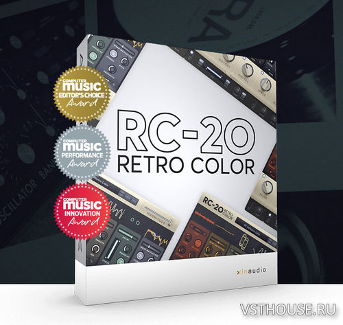 XLN Audio - RC-20 Retro Color v1.0.5 VST, AAX, AU (MODiFiED) WIN.OSX