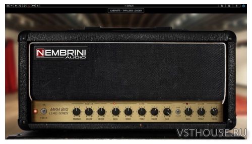 Nembrini Audio - MRH810 Lead Series GUITAR AMPLIFIER 1.0.0 VST, VST3