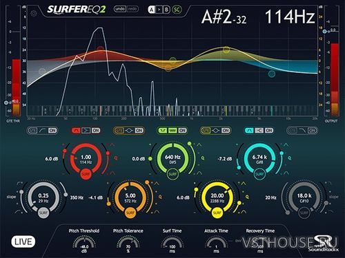 Sound Radix - SurferEQ 2 Boogie v1.0.3 VST, VST3, RTAS, AAX, AU