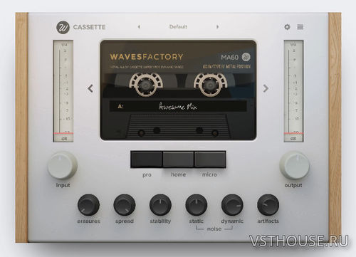 Wavesfactory - Cassette v1.0.0 VST, VST3, AAX (MODiFiED) x64 R2R