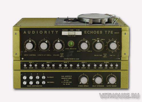 Audiority - Echoes T7E MkII 2.0.0 VST, VST3, AAX x64