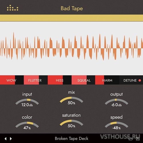 Denise Audio - Bad Tape 1.0.1 VST, VST3, AAX, AU WIN.OSX x86 x64