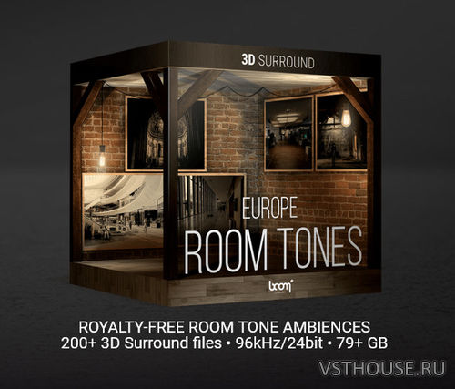 Boom Library - Room Tones Europe Stereo Edition (WAV)