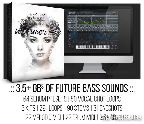 Surge Sounds - Vox Future Bass (MIDI, WAV, SERUM)