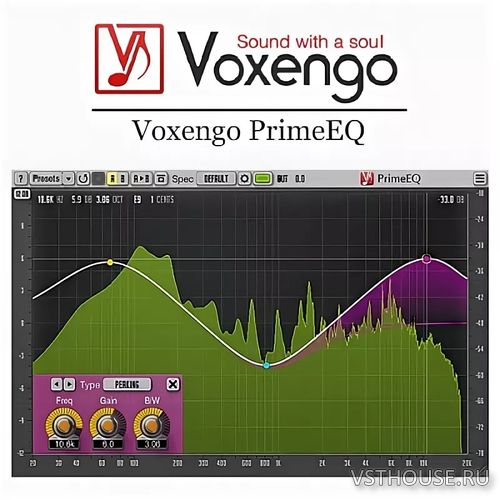 Voxengo - PrimeEQ 1.3 VST, VST3, AAX, AU WIN.OSX x86 x64