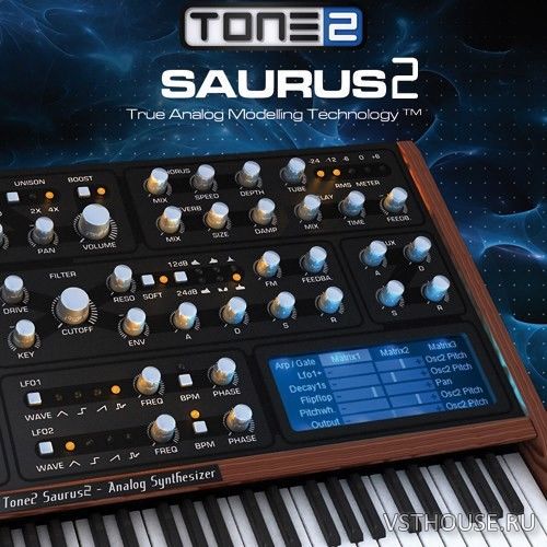 Tone2 - Saurus 2.5.0 STANDALONE, VSTi x64
