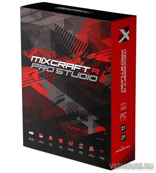 Acoustica - Mixcraft 9 Pro Studio v9.0 Build 447 Final [2020, MlRus]