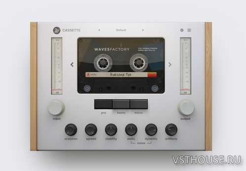 Wavesfactory - Cassette 1.0.2 VST, VST3, AAX x64
