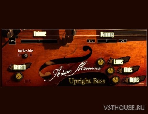 Adam Monroe's Music - Upright Bass 1.6 VSTi, AAX, AUi WIN.OSX x86 x64