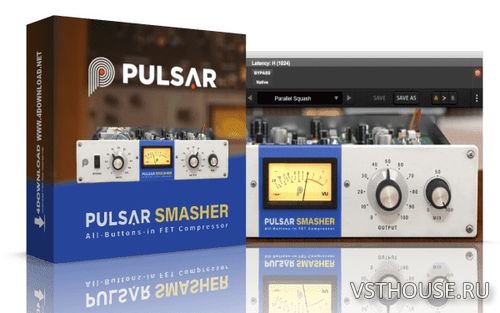 Pulsar Audio - Smasher 1.0.3 VST, VST3, AAX x86 x64