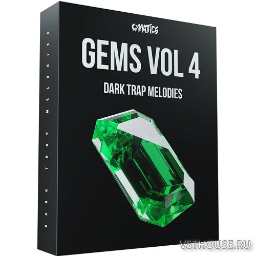 Cymatics - Gems Vol 4 - Dark Trap Melodies (MIDI, WAV)