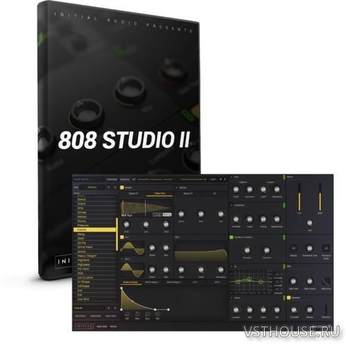 Initial Audio - 808 Studio 2 v2.0.5 STANDALONE, VSTi, VSTi3, AUi