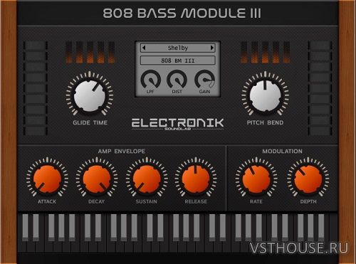 Electronik Sound Lab - 808 Bass Module III 3.4.0 VSTi3 WIN, VSTi3