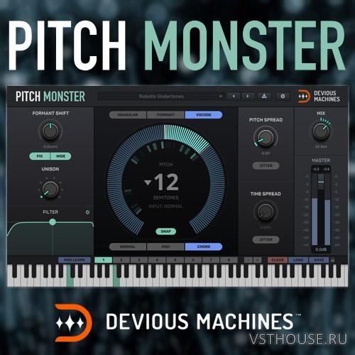 Devious Machines - Pitch Monster 1.2.3 VST, VST3, AAX x86 x64