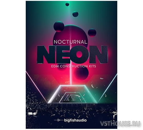 Big Fish Audio - Nocturnal Neon EDM Construction Kits
