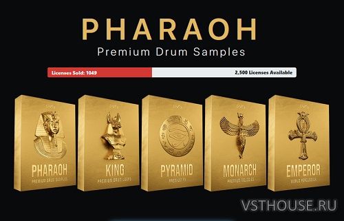 Cymatics - PHARAOH Premium Drum Samples (WAV, MIDI, TUTORIAL)