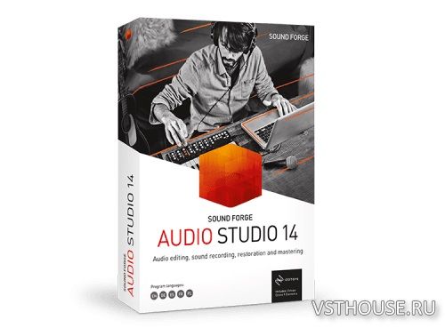 MAGIX - SOUND FORGE Audio Studio 14.0.86