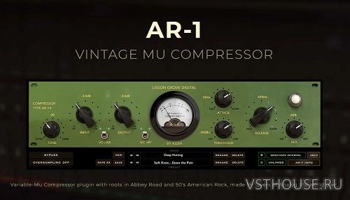 Kush Audio - AR-1 1.0.4 VST, AAX x64