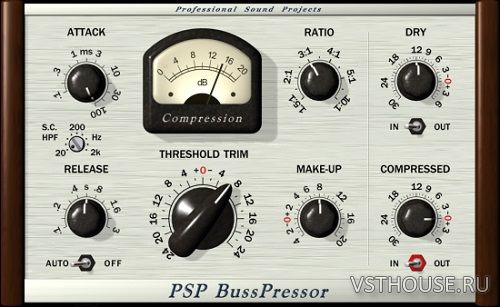 PSPaudioware - PSP BussPressor 1.1.0 VST, VST3, AAX x64