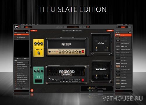 Overloud - TH-U Slate Edition v1.2.1 Standalone, VST3, VST, AAX x64