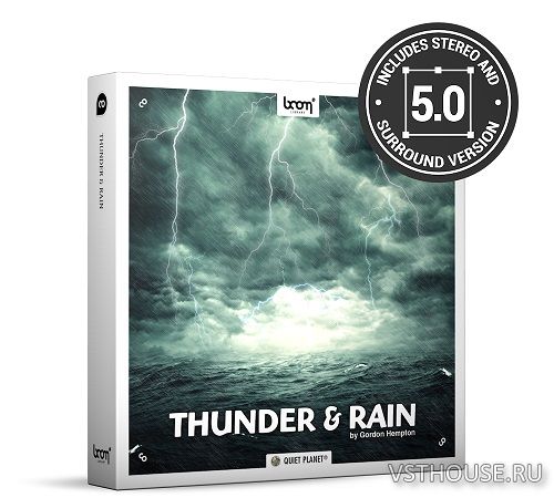 Boom Library - Thunder & Rain Surround Edition (WAV)