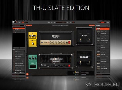 Overloud - TH-U Slate Edition v1.3.0 Standalone, VST3, VST, AAX x64