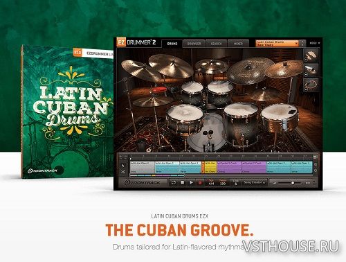 Toontrack - Latin Cuban Drums EZX Library Update 1.0.1 WIN.OSX