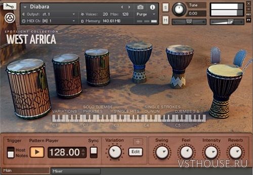Native Instruments - West Africa v1.4.1 (KONTAKT) (FULL & UPDATE)