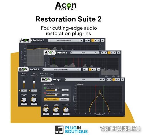 Acon Digital - Restoration Suite 2 v2.1.2 VST, VST3, AAX, AU WIN.OSX