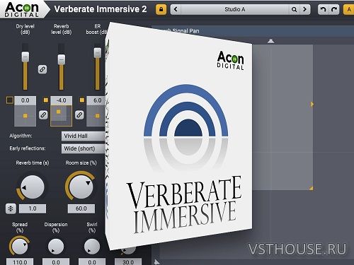 Acon Digital - Verberate Immersive 2.2.1 VST, VST3, RTAS, AAX, AU