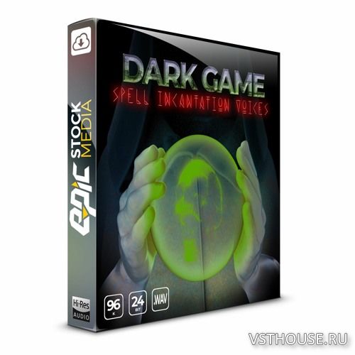 Epic Stock Media - Dark Game Spell Incantation Voices (WAV)