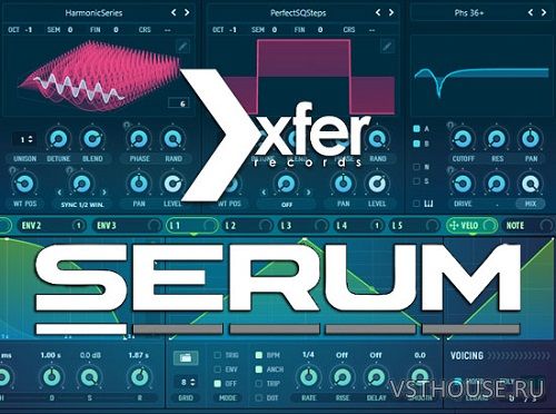 Xfer Records - Serum 1.34b5 STANDALONE, VSTi, AAX x86 x64